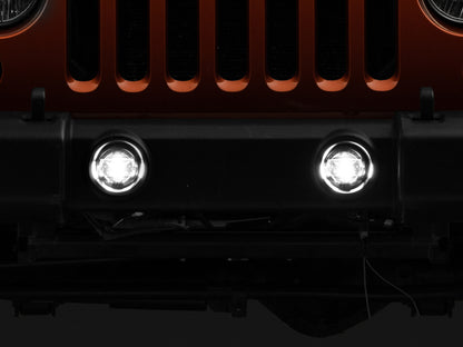 Raxiom 10-22 Jeep Wrangler JK/JL Axial Series LED Fog Lights