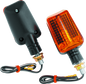 BikeMaster Universal Ministalk Marker Light - Black/Amber