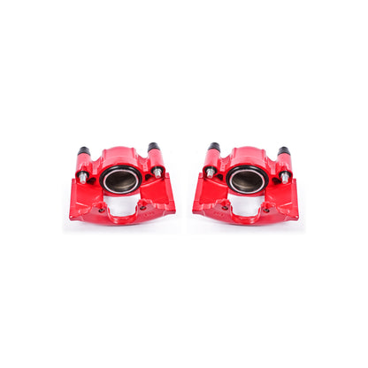 Power Stop 90-93 Cadillac Commercial Chassis Front Red Calipers w/o Brackets - Pair