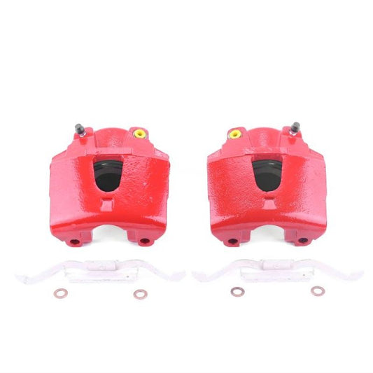 Power Stop 00-02 Dodge Dakota Front Red Calipers w/o Brackets - Pair