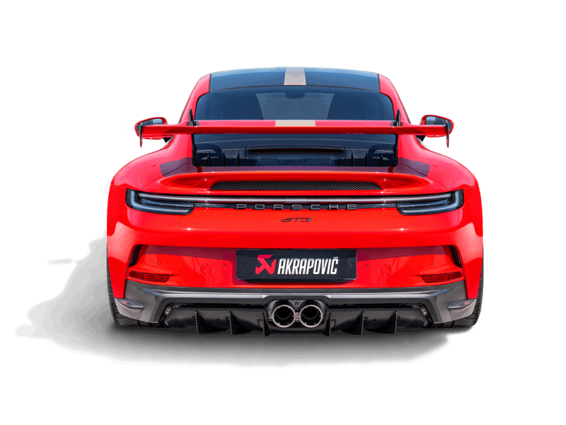 Akrapovic 21-22 Porsche 911 GT3 (992) Rear Carbon Fiber Diffuser - Matte