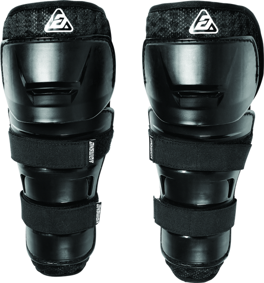 Answer Peewee Knee Guard Black