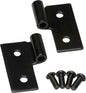 Kentrol 76-06 JEEP CJ/Wrangler YJ/TJ Lower Door Hinge Pair - Powdercoat Black