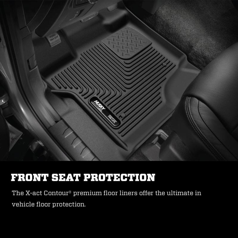 Husky Liners 2023 Honda Pilot X-Act Contour Black Floor Liners