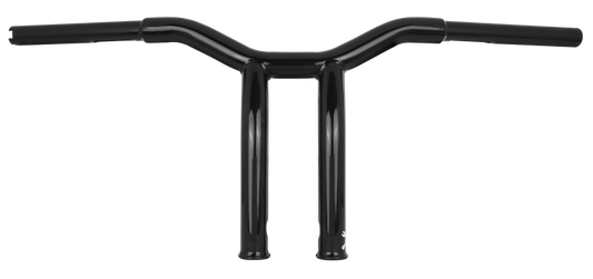 Burly Brand Dominator Raked Bar 10in - Gloss Black