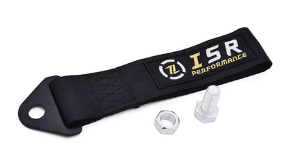 ISR Performance Universal Racing Tow Strap - Black