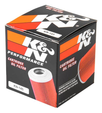 K&N Yamaha / MUZ / MZ / Sachs / Aprilia / Derbi 2.156in OD x 2.313in H Oil Filter