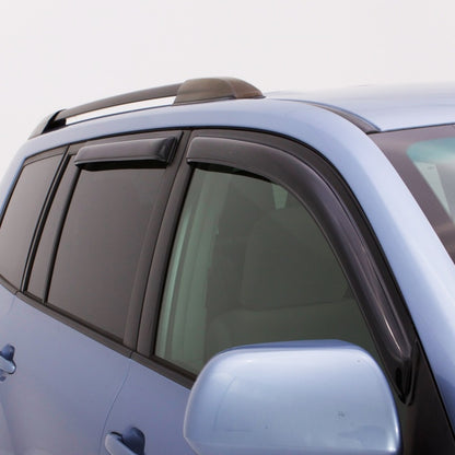 AVS 22-23 Mitsubishi Outlander Outside Mount Ventvisor Deflector 4pc - Smoke