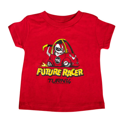 Turn 14 Distribution Baby Future Racer Tshirt - Red