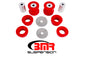 BMR 15-17 S550 Mustang Rear Cradle Bushing Kit (Polyurethane) - Red