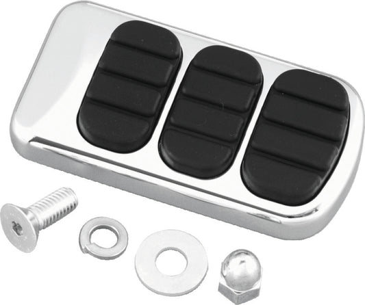 Kuryakyn ISO Standard Brake Pedal Pad Chrome