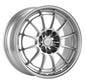 Enkei NT03+M 18x10.5 5x114.3 30mm Offset 72.6mm Bore Silver Wheel