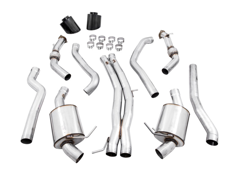 AWE Tuning Audi B9 RS5 Touring Edition Exhaust - w/ Diamond Black RS Tips