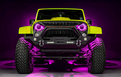 Oracle Oculus 7in ColorSHIFT Bi-LED Projector Headlights for Jeep Wrangler JK SEE WARRANTY