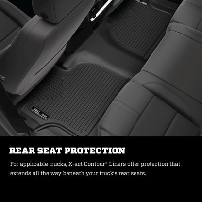 Husky Liners 2020 Ford Explorer X-Act Contour Black Floor Liners (3rd Row)