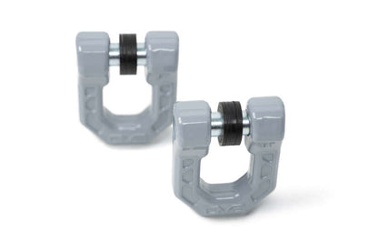 DV8 Offroad Elite Series D-Ring Shackles - Pair (Gray)