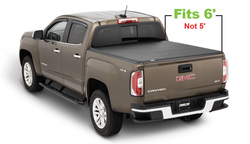 Tonno Pro 15-19 Chevy Colorado 6ft Fleetside Tonno Fold Tri-Fold Tonneau Cover