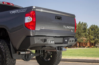 Addictive Desert Designs 2014+ Toyota Tundra Stealth Fighter Rear Bumper w/ Backup Sensor Cutouts