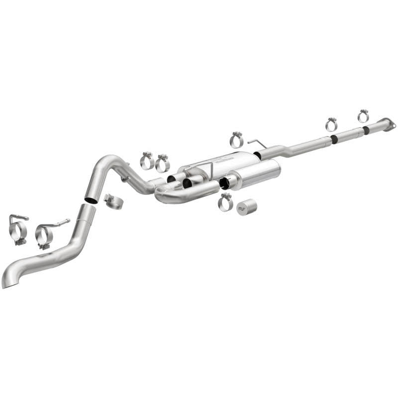 MagnaFlow Stainless Overland Cat-Back Exhaust 05-15 Toyota Tacoma V6 4.0L