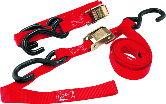 BikeMaster Tiedown Integrated Softhook - Red