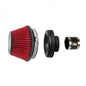 BLOX Racing Shorty Performance 5in Air Filter w/3.5in Velocity Stack and Coupler Kit - Black