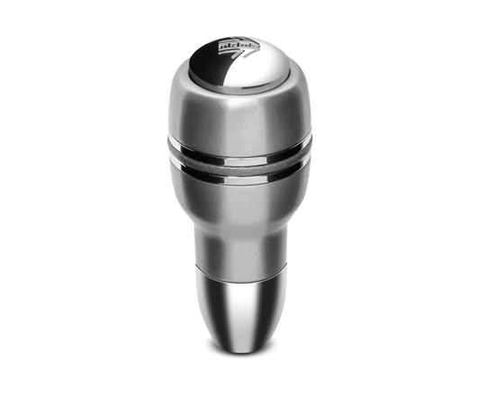 Momo Automatico Shift Knob - Aluminum, Chrome Insert