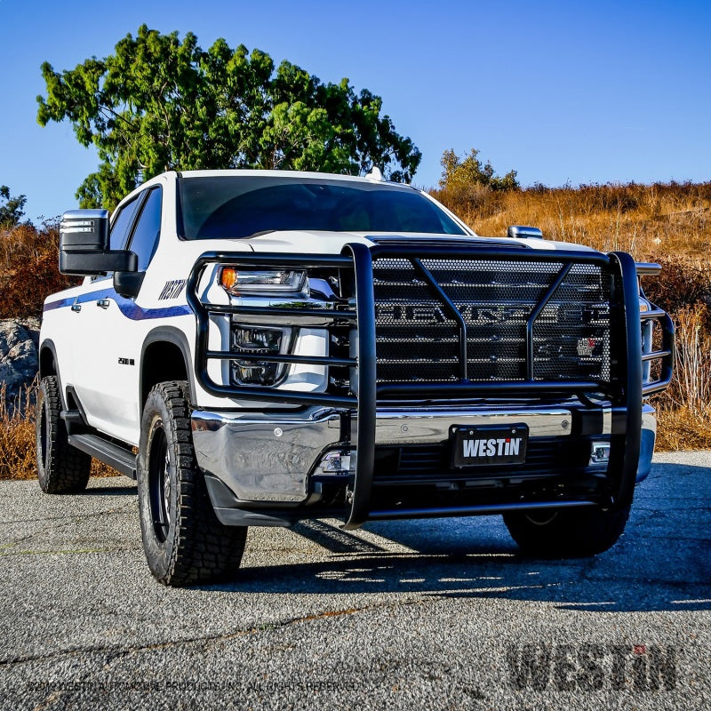 Westin 2020 Chevrolet Silverado 2500/3500 HDX Grille Guard - Black