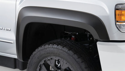 Bushwacker 15-18 GMC Sierra 2500 HD Extend-A-Fender Style Flares 4pc 78.8/97.6in Bed - Black