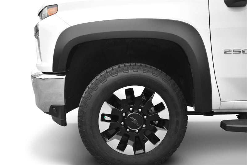 Bushwacker 2020 Chevrolet Silverado 2500/3500 Extend-A-Fender Style Flares 4pc - Black