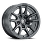 ICON Vector 5 17x8.5 5x150 25mm Offset 5.75in BS 110.1mm Bore Satin Black Wheel