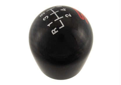 Ford Racing 13-17 Focus ST Black Carbon Fiber 6 Speed Shift Knob