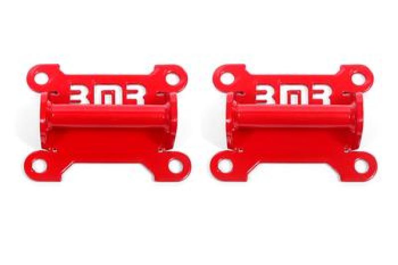 BMR 98-02 Chevrolet Camaro Motor Mount Kit (Solid Steel) - Red