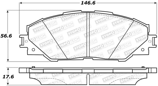 StopTech Street Brake Pads