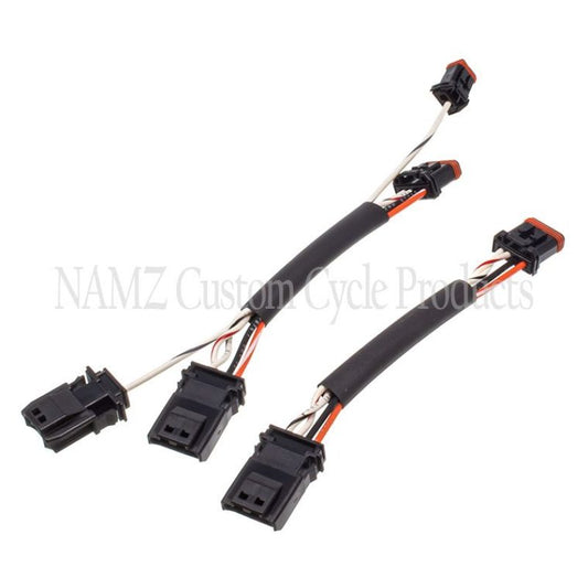 NAMZ 2012+ V-Twin Dyna Handlebar Control Xtension Harness 12in.