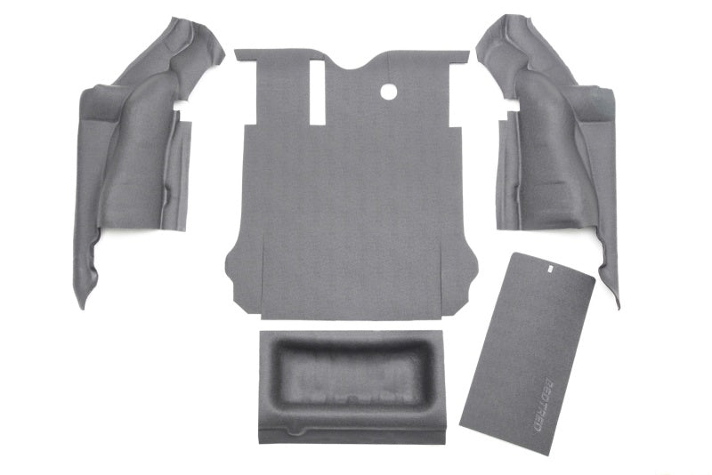 BedRug 11-16 Jeep JK Unlimited 4Dr Rear 5pc BedTred Cargo Kit (Incl Tailgate & Tub Liner)