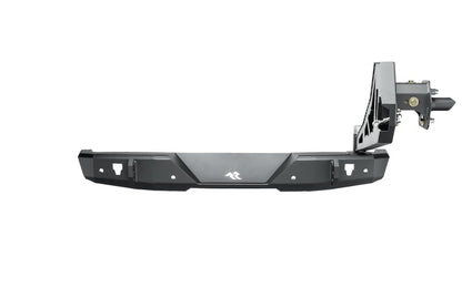 Rugged Ridge 18-22 Jeep Wrangler (JL) Rubicon/Spt 2dr HD Rear Bumper w/Swing Out Tire Carrier - Blk