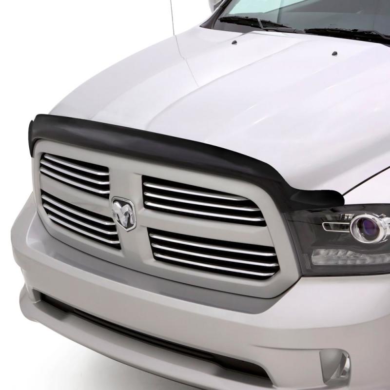 AVS 97-98 Ford F-250 High Profile Bugflector II Hood Shield - Smoke