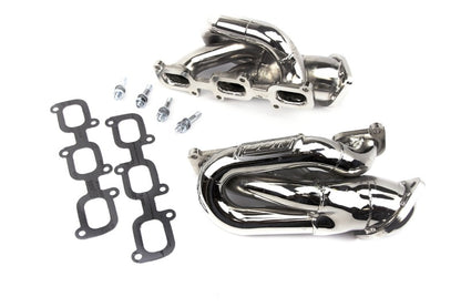 BBK 11-15 Ford Mustang 3.7L Shorty Tuned Length Headers - 1-5/8 Silver Ceramic (CARB EO 11-14 Only)