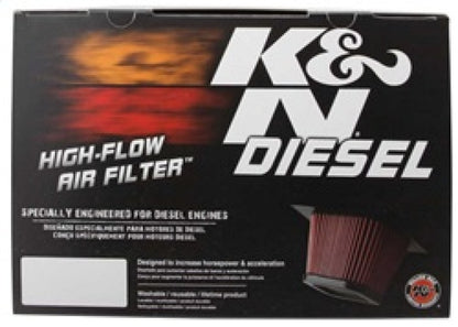 K&N 10-11 Dodge Ram 2500/3500/4500/5500 6.7L L6 Diesel Replacement Air Filter