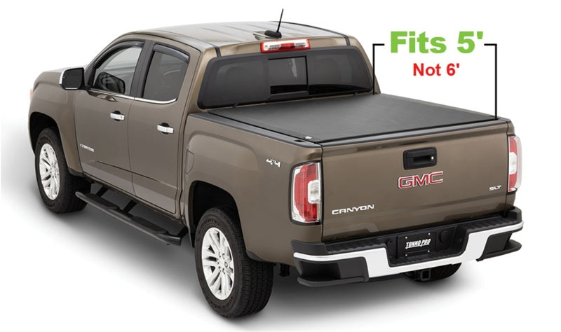 Tonno Pro 15-19 Chevy Colorado 5ft Fleetside Lo-Roll Tonneau Cover