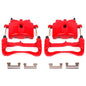 Power Stop 00-04 Cadillac DeVille Front Red Calipers w/Brackets - Pair