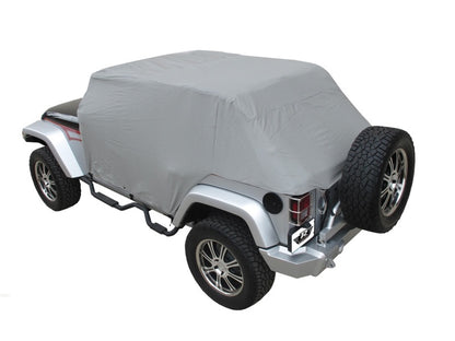 Rampage 2007-2018 Jeep Wrangler(JK) Unlimited Cab Cover With Door Flaps - Grey