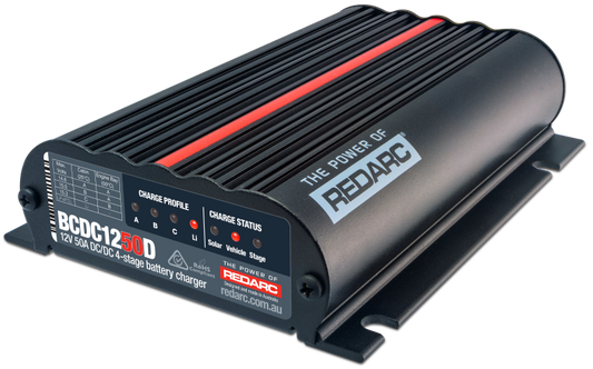 REDARC DC/DC 4-Stage In-Vehicle Battery Charger - 12V 50A